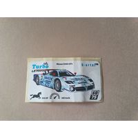 Наклейка Turbo Le Mans Турбо Ле-Ман  номер 60