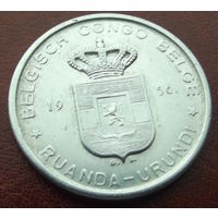 Бельгийское Конго. 5 франков 1956