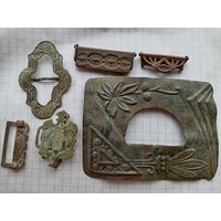 Пряжка женская, сборный лот