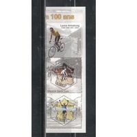 Франция-2003 (Мих.2724-2725) , **, Спорт, Велоспорт ,Велосипеды,(полная серия)