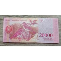 Werty71 Венесуэла 20000 боливаров 2017 UNC банкнота