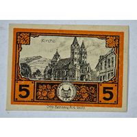 1920 год 5 пфеннигов   Германия нотгельд