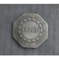 Восьмиугольная монета-жетон Франция.5