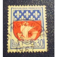 Марка Франции 1967 г.в.