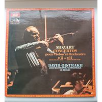Mozart concertos pour Violon et orchestre n3&n4 David Oistrakh LP