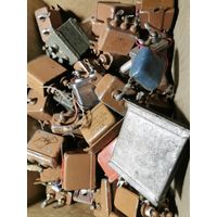 КОНДЕНСАТОРЫ В МЕТАЛЕ -ДЕШЕВО ЗА 1 КГ 1.5Р