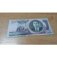 5000 вон КНДР 2006 года с рубля **5585664