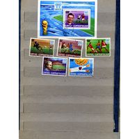 ЦЕНТР. АФРИК. Республика     ЧМ по футболу  Аргентина 1978     5 марок+ блок