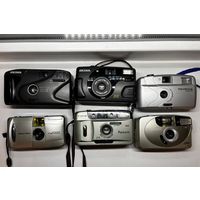 Шесть пленочных фотоаппаратов одним лотом