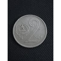 2 кроны Чехословакия 1973