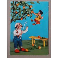 Чистая Открытка Куклы Изд. ГДР 1968