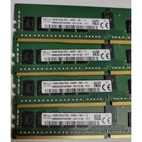 4 * DDR4 16GB Hynix HMA82GR7FR8N-UH 2400 ecc