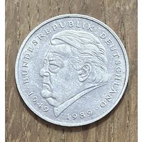 2 Марки Германия (ФРГ)1990г.F