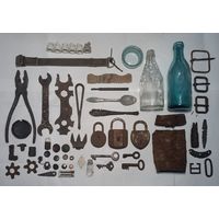 Сборный лот находок с позиций РККА. Торг.