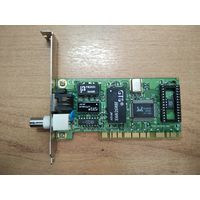 PCI Ethernet-адаптер Коаксиал + Витая пара (10Base-T), Acorp L-970, 2001 год