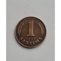 1 сантим 1939 года