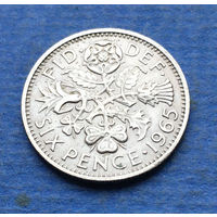 Великобритания 6 пенсов 1965