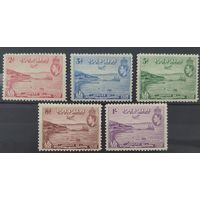Британские колонии. Папуа 1938 г. SG158-162 полная серия MLH