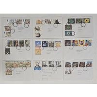 40.Pc. КПД. Великобритания. 1994-2000 гг. 60 шт. Прошли почту. (* см. описание)