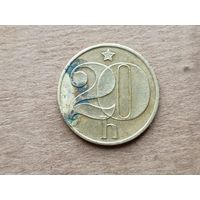 Чехословакия 20 геллеров, 1981г. (D-107)