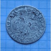 6 грош 1663 год