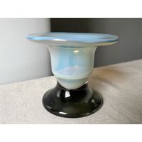 Подсвечник цветное стекло 8Х9см