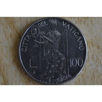 Ватикан 100 лир 1980 с 1 руб