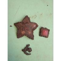 Звезда РККА и кубарь