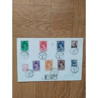 Чехословакия 1946 г. Набор марок исторические личности.