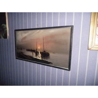 Картина Морской пейзаж 70-80-е г.С рубля.