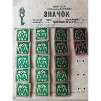 Старый значок Чемпионат мира по борьбе, Минск-1975 год, Беларусь, СССР, цена за 1 шт. (3619)