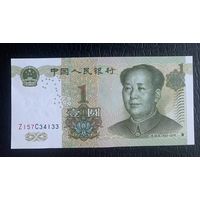 Китай 1 юань 1999 г