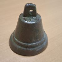 Колокольчик старинный. Бронза 80 гр. 43мм