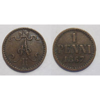 1 пенни 1867