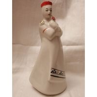 Девушка с цветком. Рига. Очень редкая.