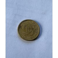 Германия 10 пфеннигов 1930
