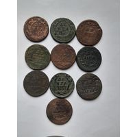 Деньга. Разные года.