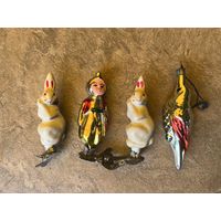 Лот елочных игрушек. Цена за все.