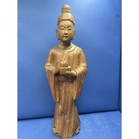 Буддизм Сатуэтка из экзотического дерева