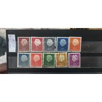 РАСПРОДАЖА НИДЕРЛАНДЫ 1953г. Полная серия. Гаш.