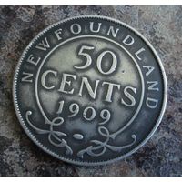 50 цeнтов 1909 г.