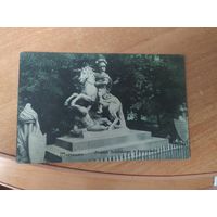 Открытка памятник Собескому.