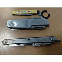 Лот - ножи перочинные. СССР и импорт. 3шт