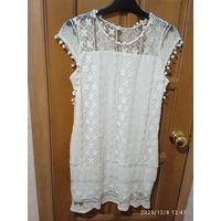 Платье кружевное  44размер