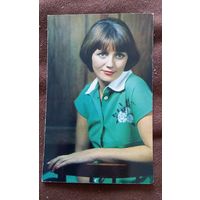 Открытка актриса Антонина Лефтий