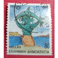 Лот 200 Греция (1990) Столицы префектур. Ретимно, столица регионального объеденения Ретимно, Крит GR1759C