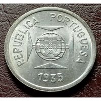 Индия - Португальская 1 рупия, 1935     ( 1-14-1 )