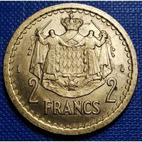 Монако 2 франка 1945 г.