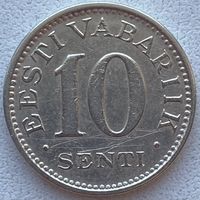 Эстония 10 сенти 1931 г.