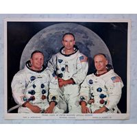 КАРТОЧКА !!!NASA!!! МИССИЯ -APOLLO 11- ОРИГИНАЛ!!!